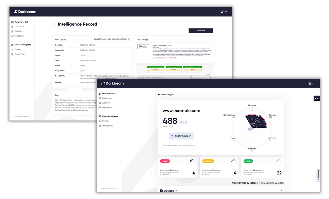 Supplier Vulnerability Intelligence
